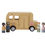 Miniature : Little Dutch - Bus scolaire en bois