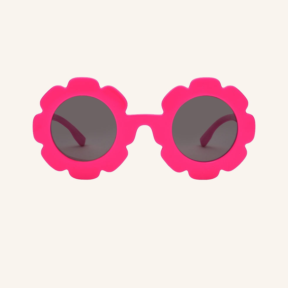 Miniature : Lunette de soleil enfant fleur - Fushia