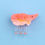 Miniature : Coucou Suzette - Mini Barrette Crevette