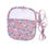 Miniature : Petit sac bandoulière fleuri Rose et Bleu