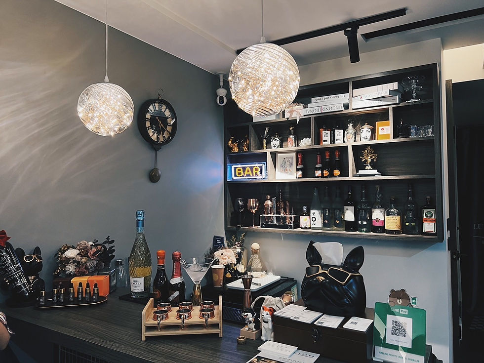 LY Hair Salon 民生社區髮廊店內環境與美髮用品