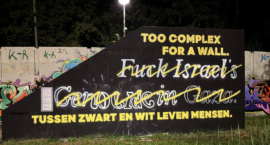 Tussen zwart en wit leven mensen. Oorlog is te complex voor een muur — maar niet te complex voor een gesprek.