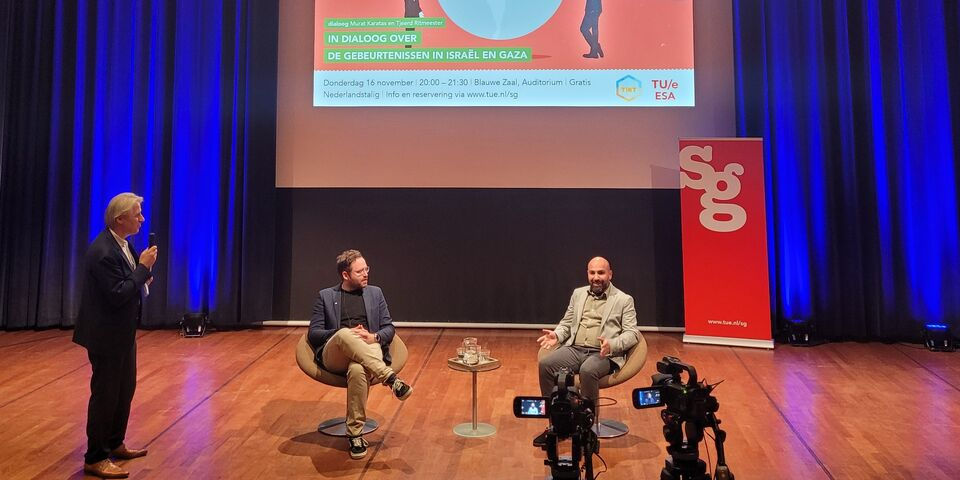 Tjeerd Ritmeester in gesprek met Murat Karatas over Israël en Gaza.