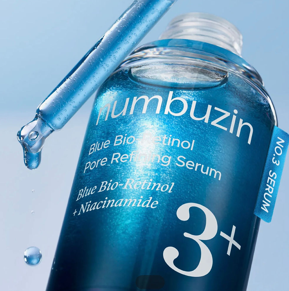 Миниатюра: Numbuzin No.3 Blue Bio-Retinol Pore Refining Serum 30ml