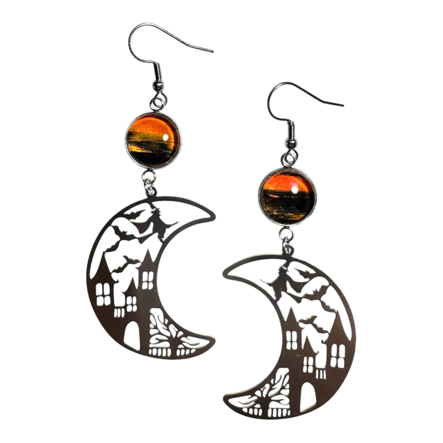 Original Artwork Halloween Earrings