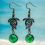 Thumbnail: Original Artwork Turtle Drop Earrings