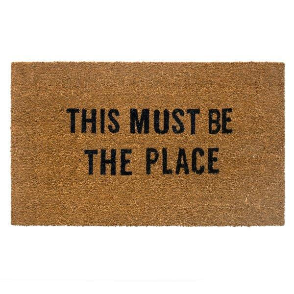 שטיח סף כניסה לבית או לבניין THIS MUST BE THE PLACE