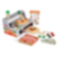 Top & Bake Pizza Counter - Wooden Play F