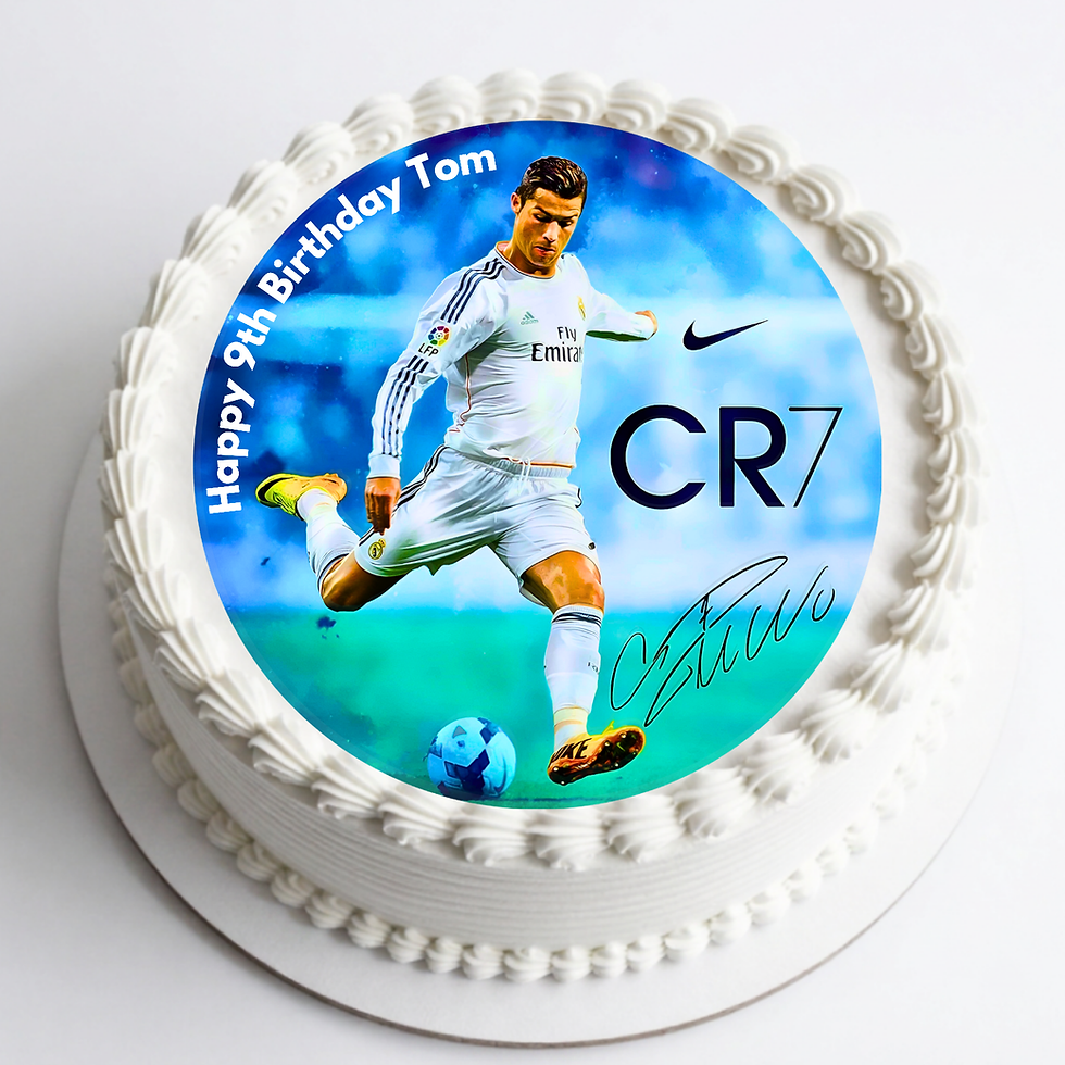 Soccer Cake Toppers