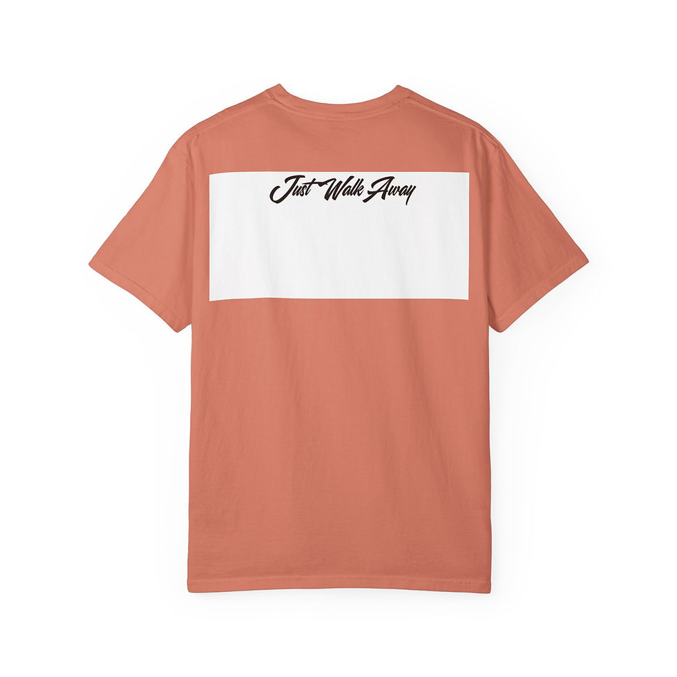 Thumbnail: T-Shirt — "Just Walk Away" Urban Skyline Graphic Tee