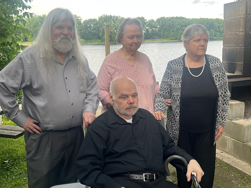 Don, Lucy, Mikki and Joe (seated)