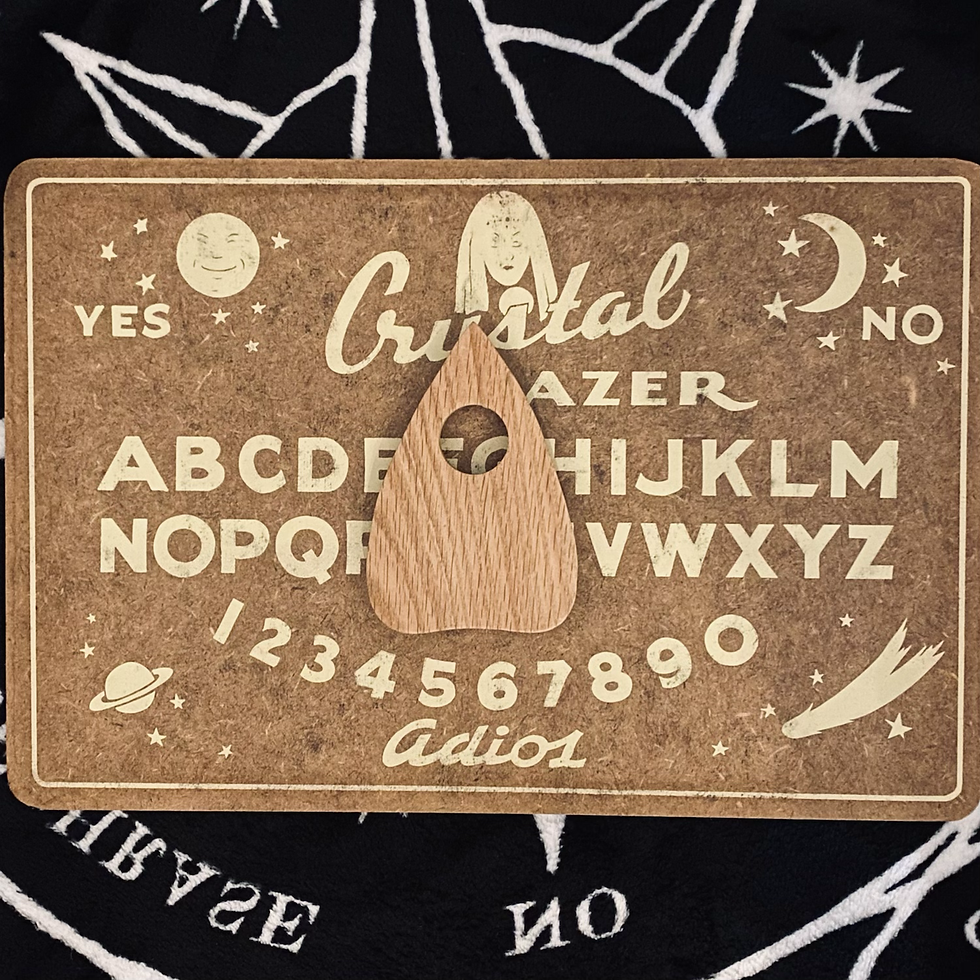 Crystal gazer (circa 1940s) w/new glide planchette