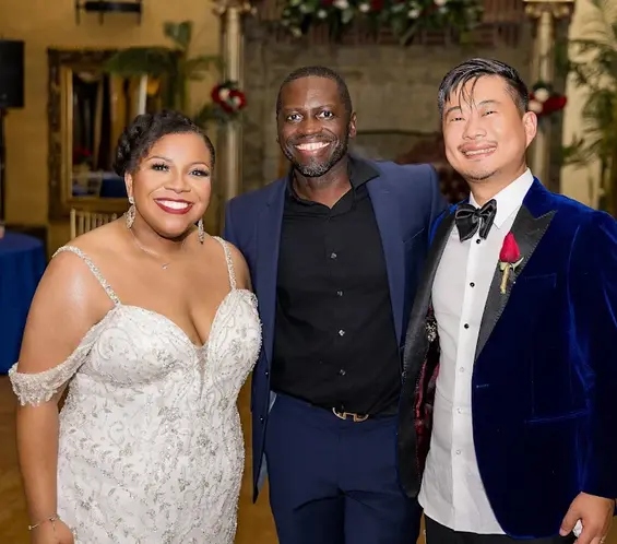 Happy Wedding Couple