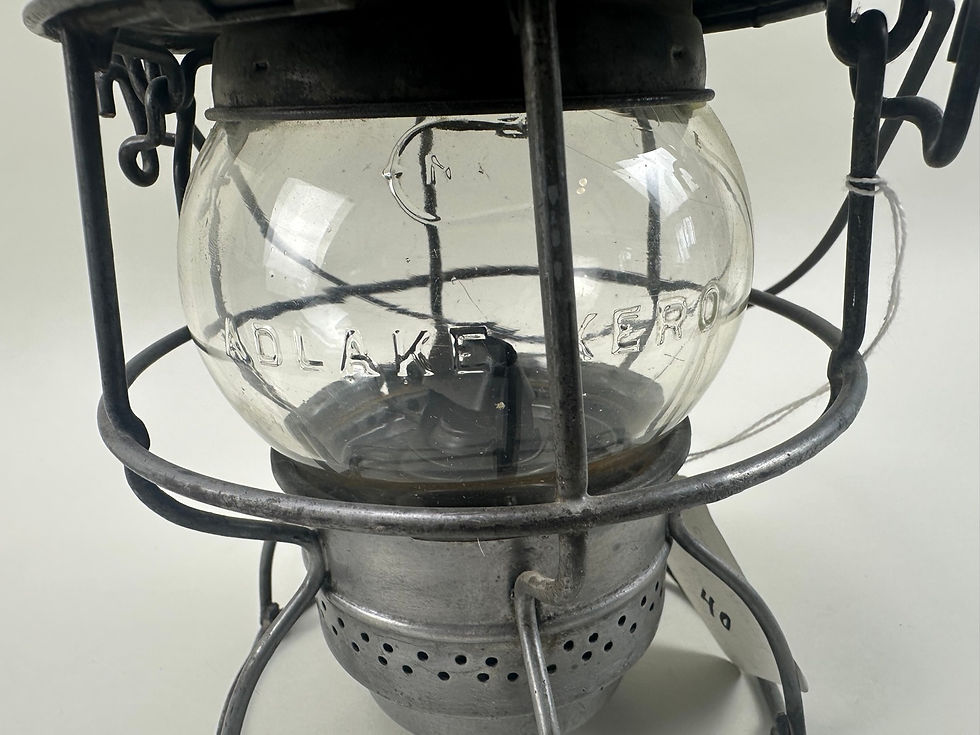 Thumbnail: 1938 Adams & Westlake Railroad Lantern  C&O