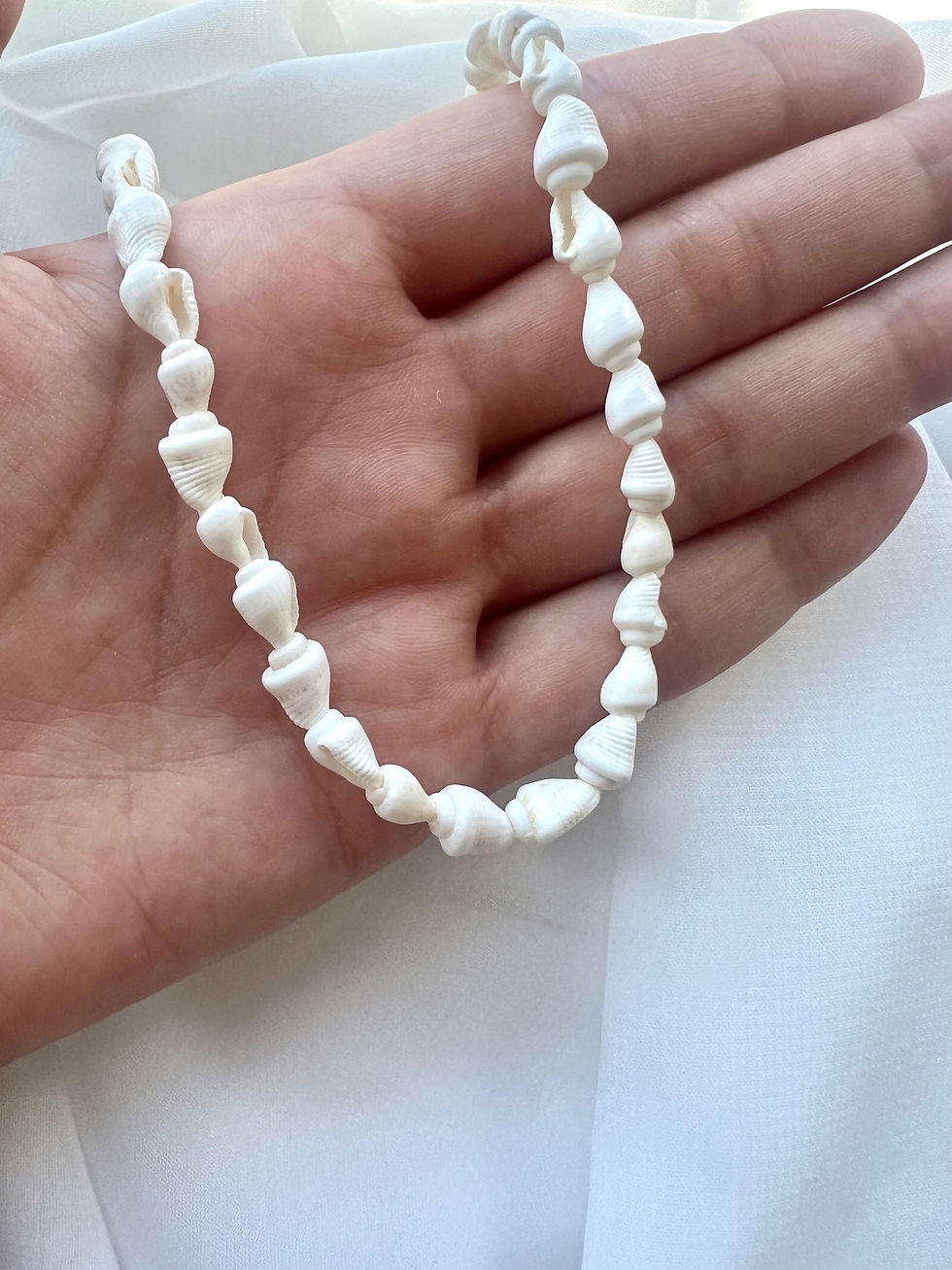 Miniatura: Collar Buzios con caracoles naturales