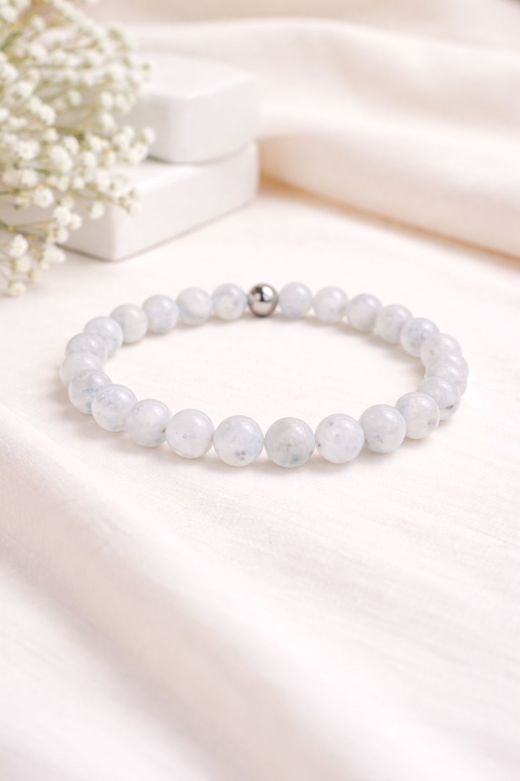 pulsera de piedra luna natural dalma