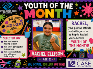 Kudos to the July 2026 Youths of the Month!!
