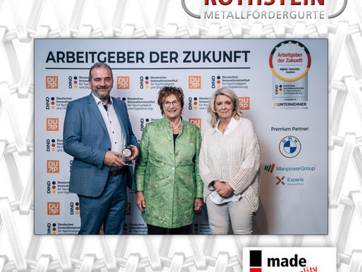 Auszeichnung als „Arbeitgeber der Zukunft“