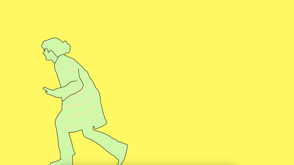 Single frame from Introvert:Extrovert B-Side