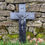 Thumbnail: Old French Granite Crucifix