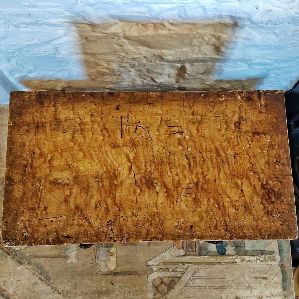 Thumbnail: 19TH C Set of Collectors Drawers in Original Painted Wood Grain