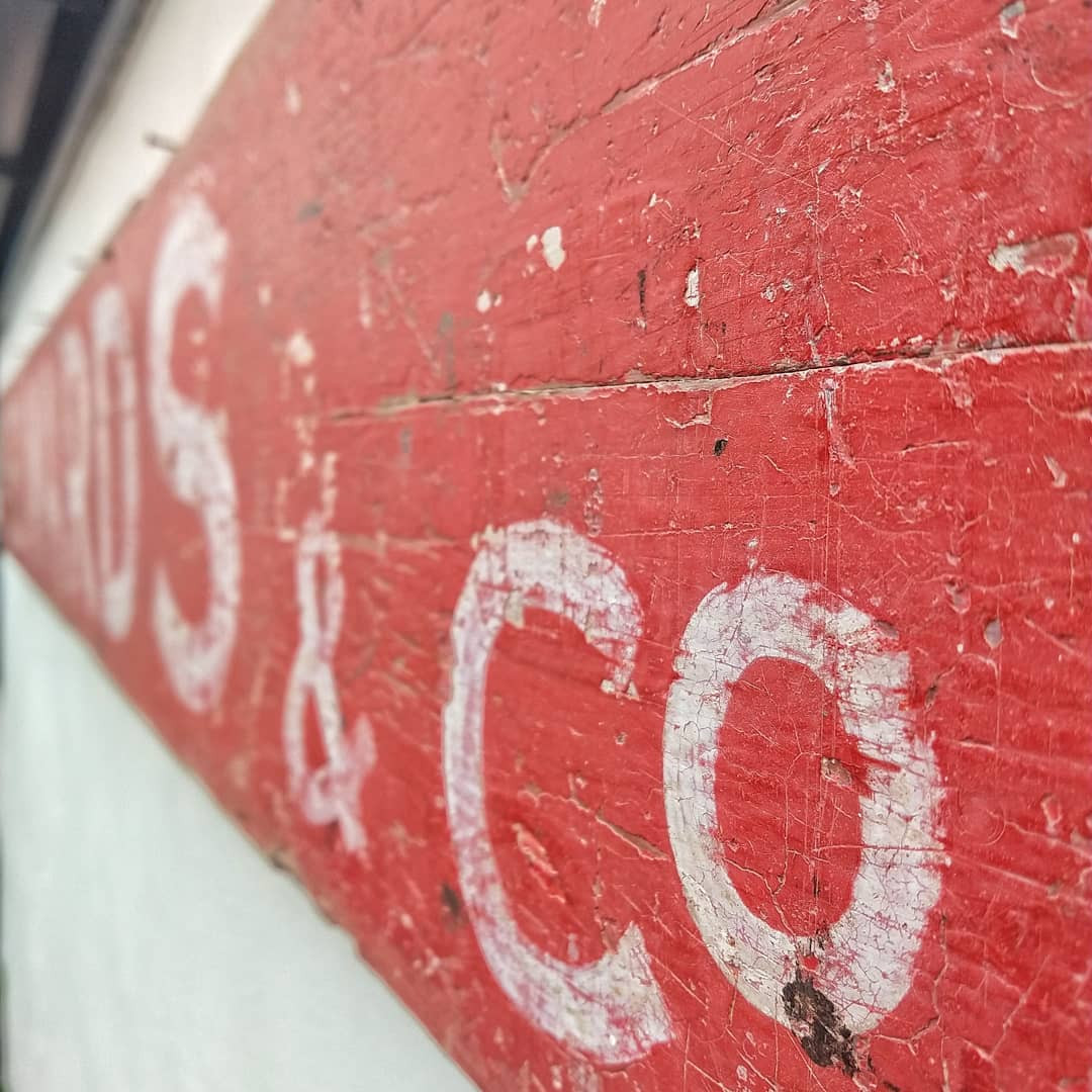 Lovely Old Painter Builders Sign