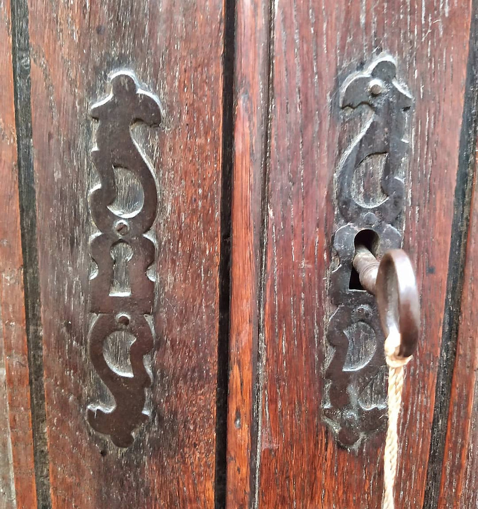 Thumbnail: French Provincial Housekeepers Cupboard