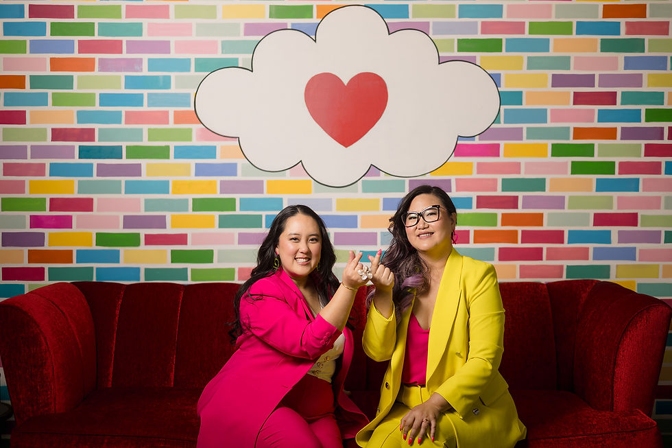 The Ampersand Magazine Team: Bettina & Angie