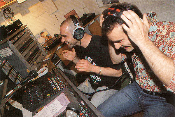 Herzbalsam Kuno & Seelenmasseur Renato im Radiostudio.