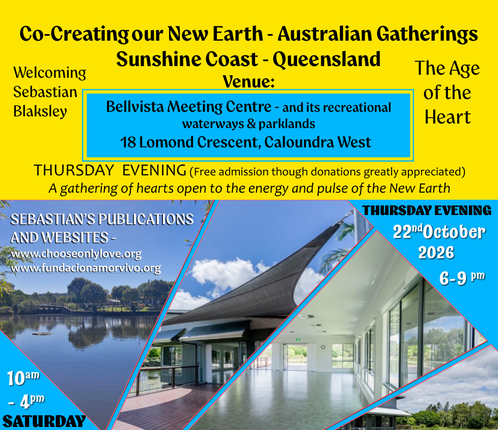 Co-Creating Our New Earth gatherings in Australia