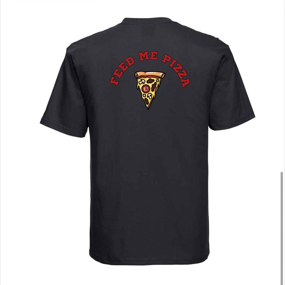 Thumbnail: Yellowbelly Pizza "Feed Me Pizza" T-Shirt