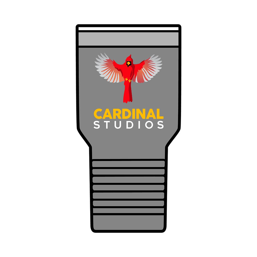 Thumbnail: Cardinal Studios 30oz Insulated Tumbler - Perfect for Hot or Cold Beverages
