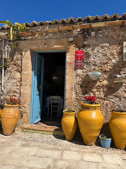 The vibrant and famous colors of Marzamemi, Sicily