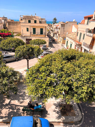 The charming seaside village Donnalucata, Sicily