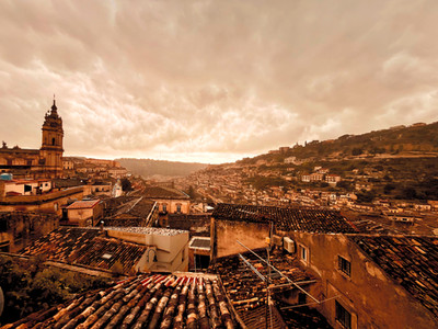 Sunset in Modica