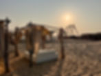 Sun sets over Puravita Beach Club south on Sicily