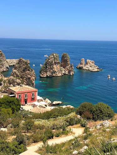 Tonnara di Scopello, near Baglio la Porta
