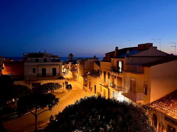 The charming seaside village Donnalucata, Sicily