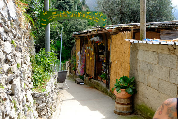 The bar at the end of Path of the Gods, Nocelle, Positano