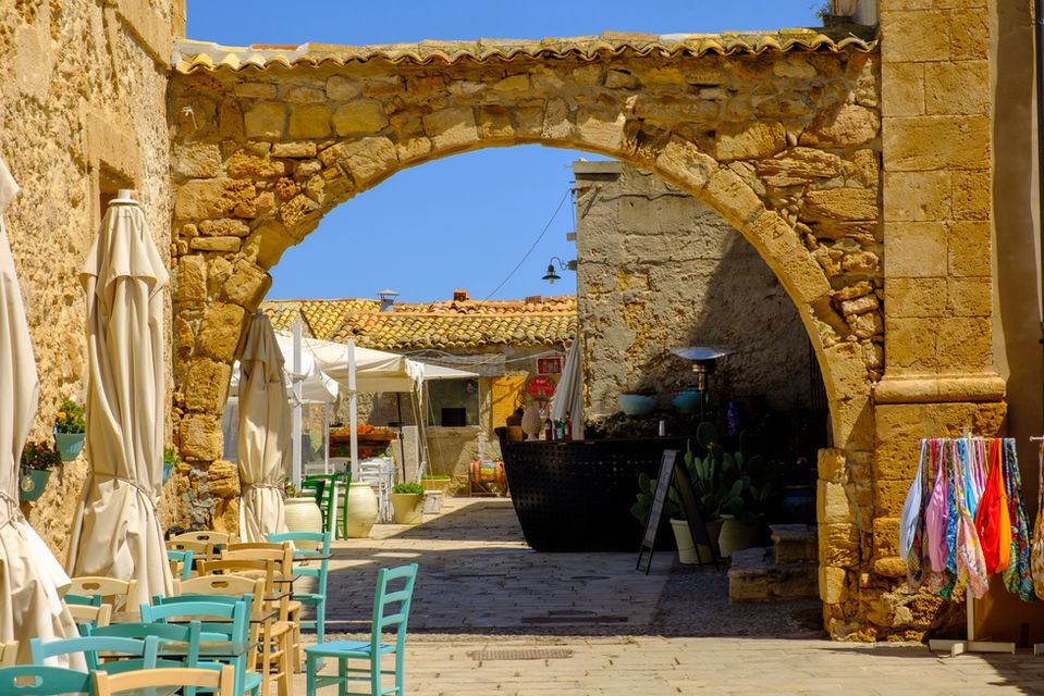 The vibrant and famous colors of Marzamemi, Sicily