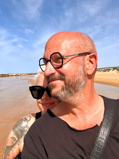 The endless white beaches of Donnalucata, Sicily