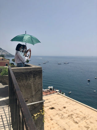 Breathtaking views in Positano