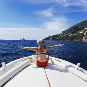 A Boat with a Skipper in Positano...