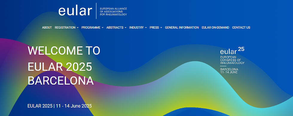 EULAR 2025 - European Congress of Rheumatology