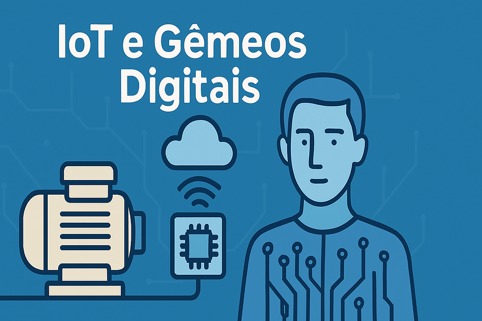 Descubra como a IoT impulsiona gêmeos digitais e conheça a metodologia TpM da Unicamp para criar soluções integradas, escaláveis e inovadoras.