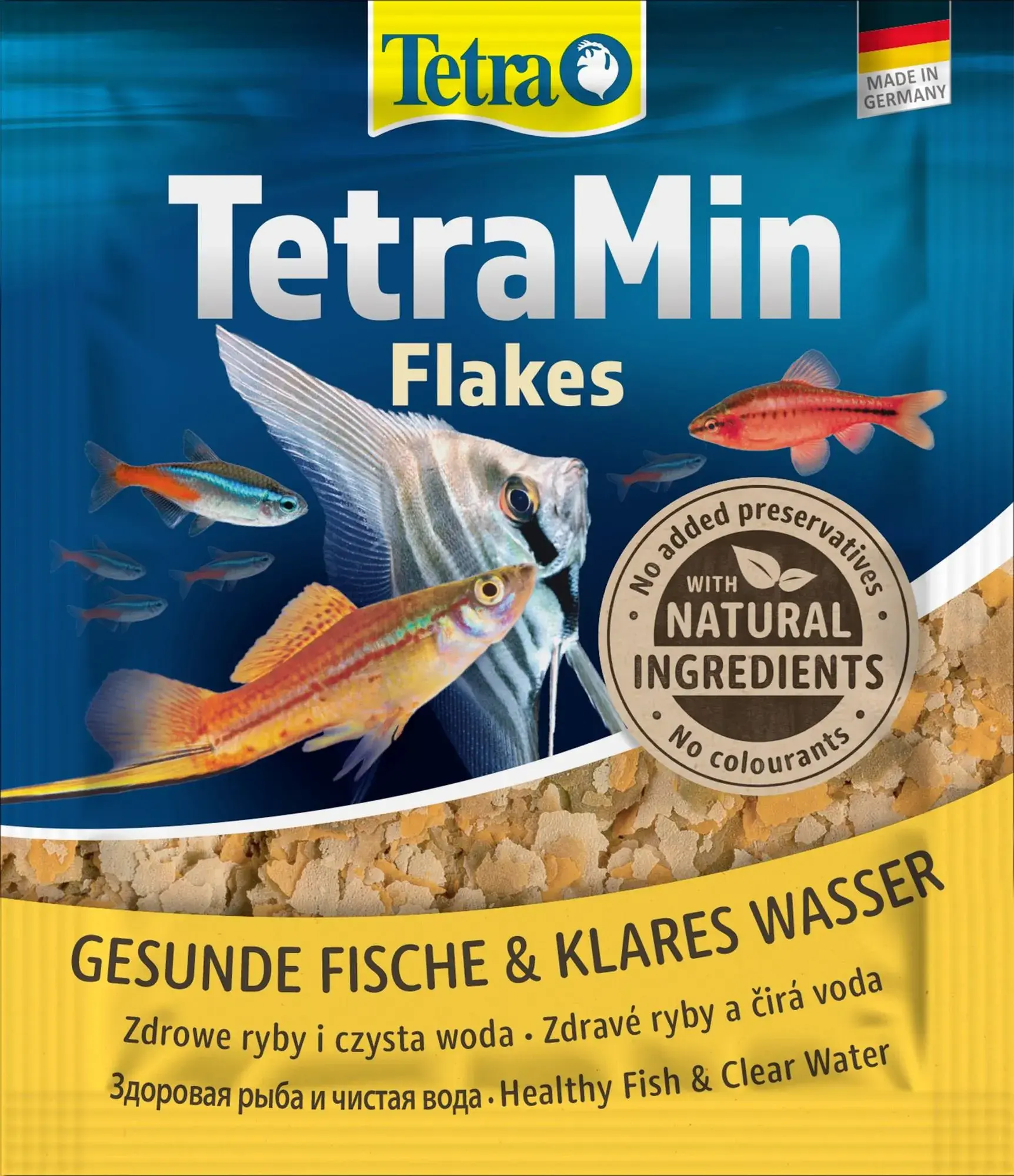 Tetra Min Flakes 12g - teljes értékű lemezes hal eledel
