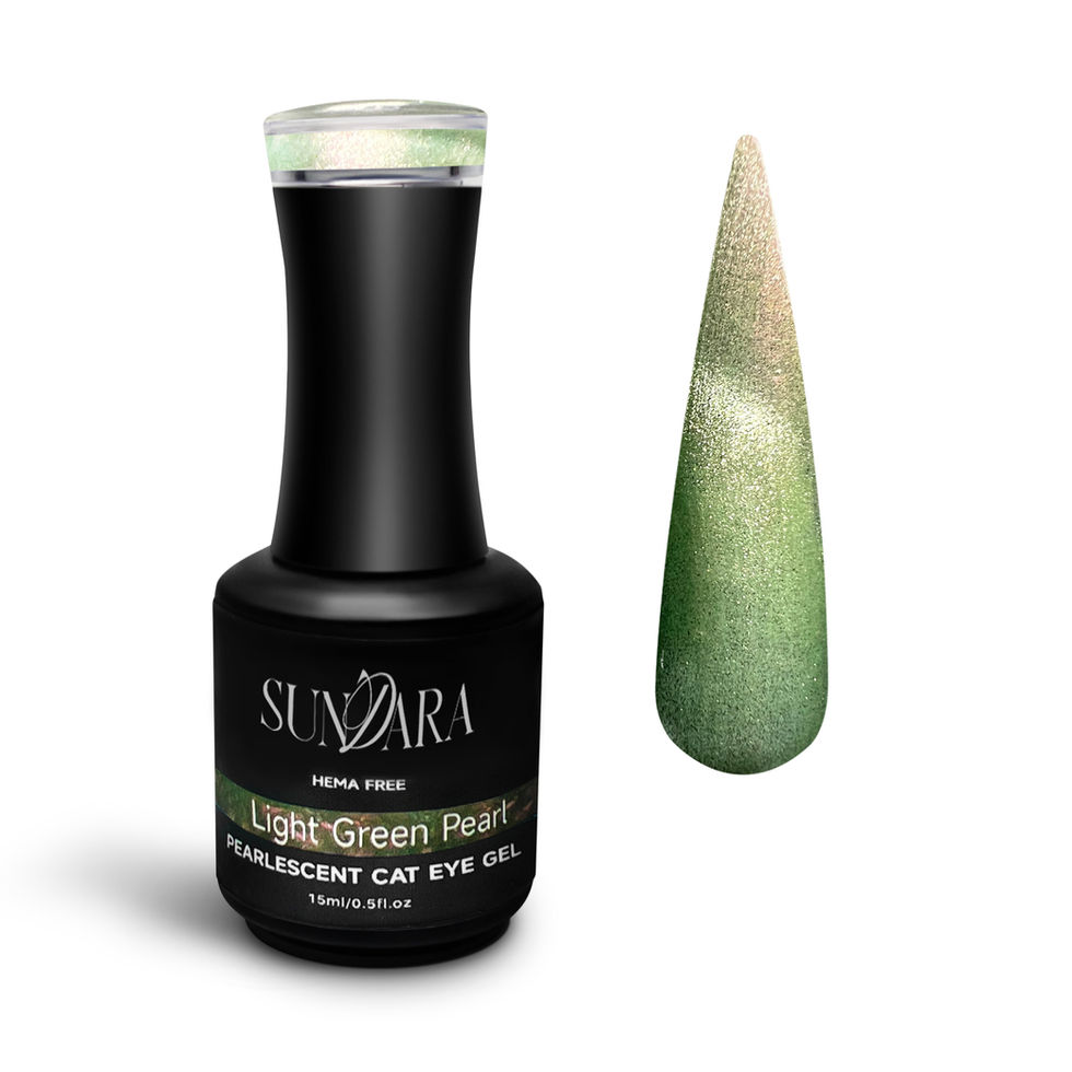 Light Green Pearl- Pearlescent Cat Eye Gel