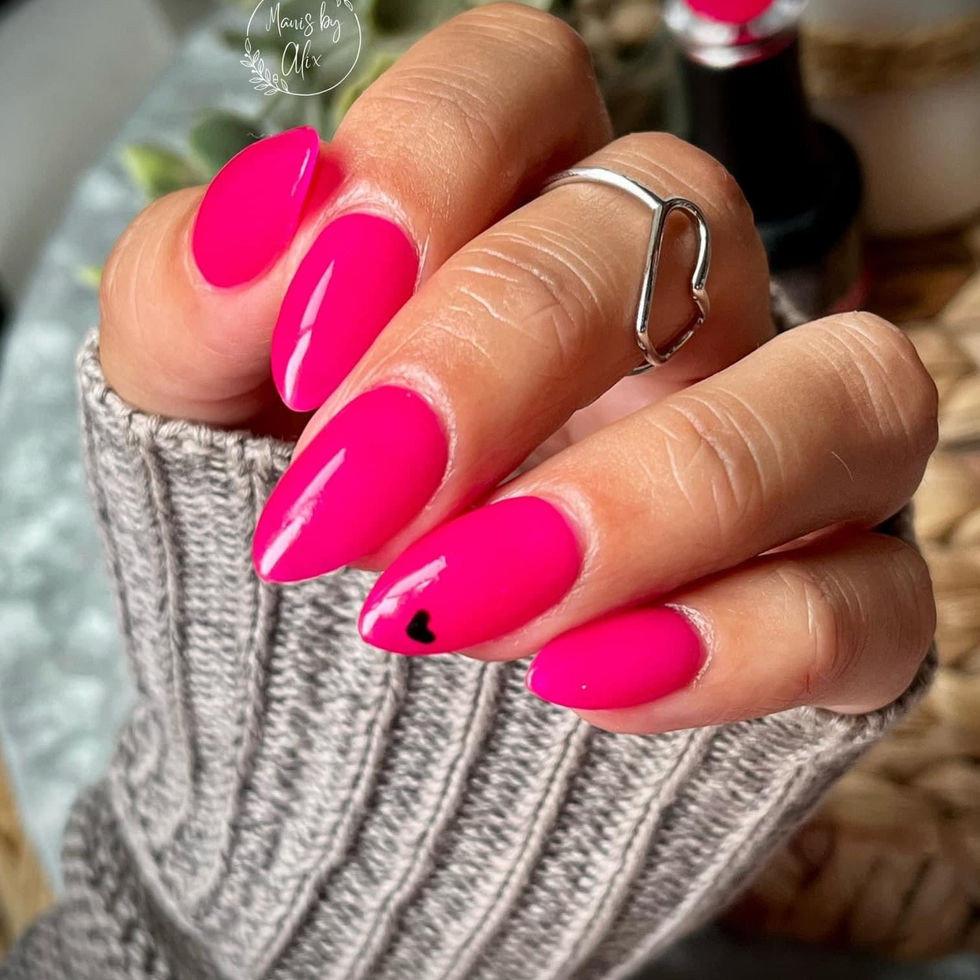Morning Glory- Glow gel polish