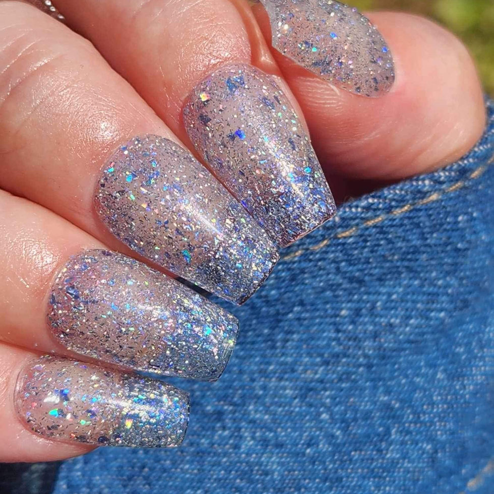 Magic Purple- Holographic Gel Glitter
