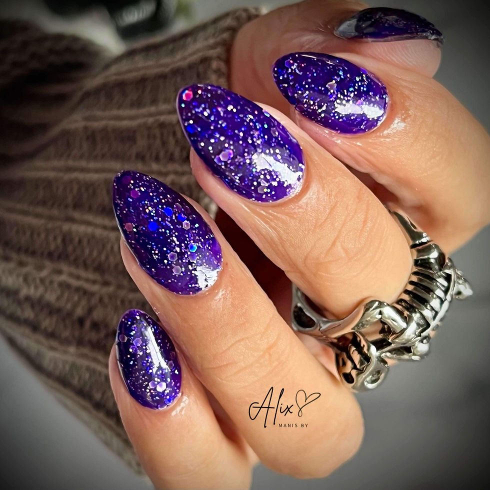 Wicked Dreamer- Classic Glitter Gel Polish